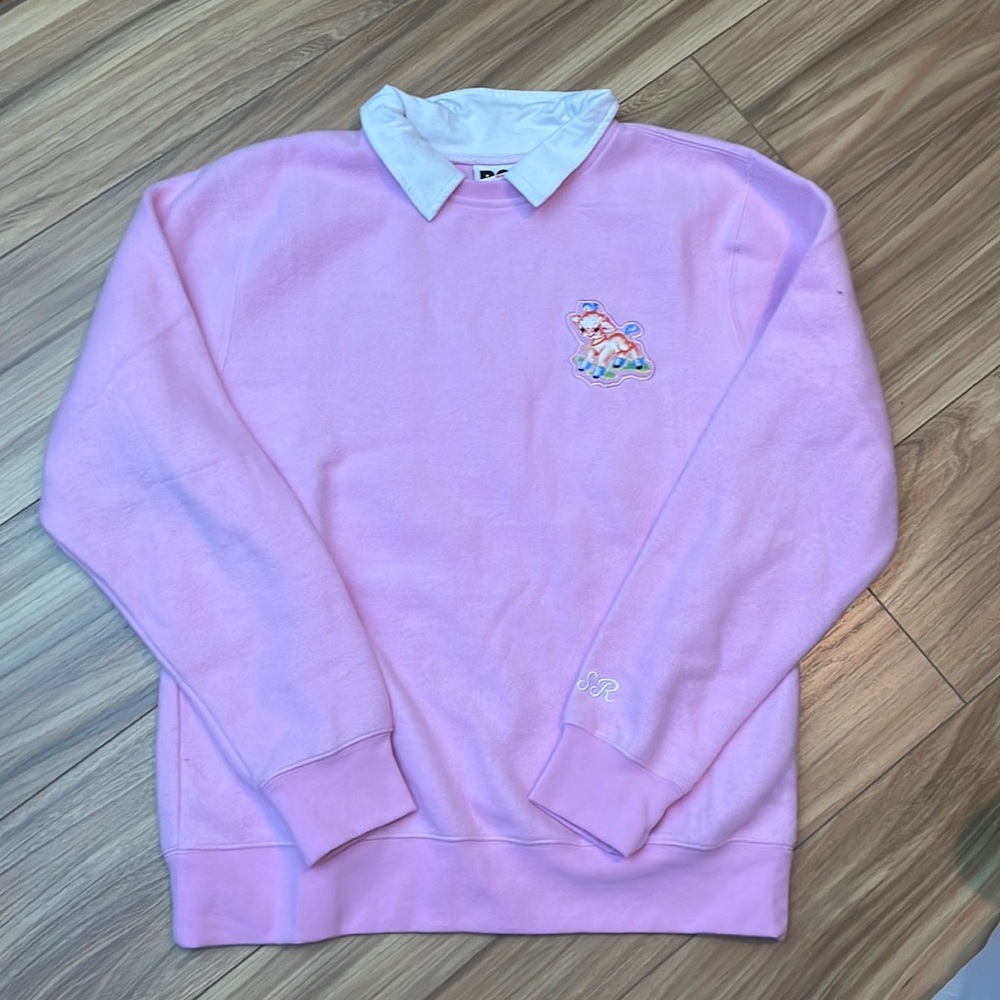 BSR Samii Ryan Sz Small fuzzy Lamb Sweatshirt Sz Small